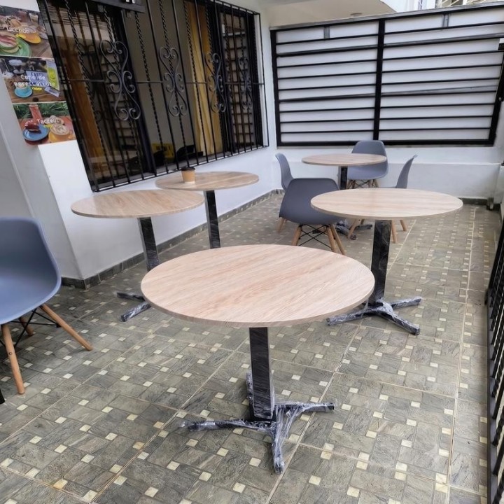 Set 3 patas pedestal para mesas de restaurante