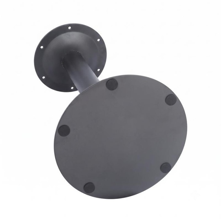Base redonda para mesa metalica para restaurante altura 75cm, desarmable - Myp company