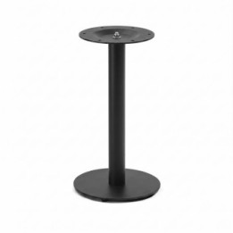 Base redonda para mesa metalica para restaurante altura 75cm, desarmable - Myp company