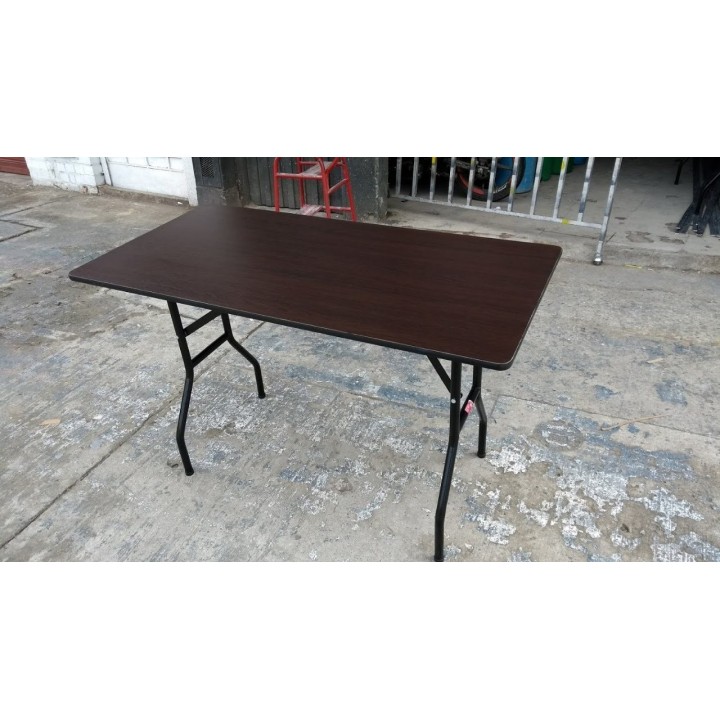 Mesa Plegable Auxiliar para Invitados Reuniones 60x120cm - MYP COMPANY