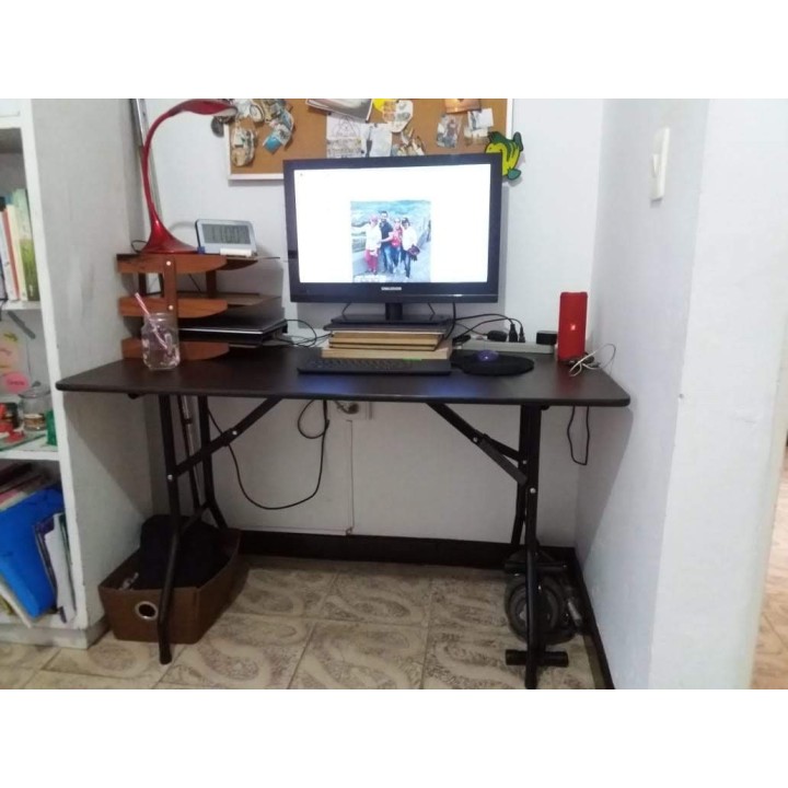Mesa Plegable Auxiliar para Invitados Reuniones 60x120cm - MYP COMPANY