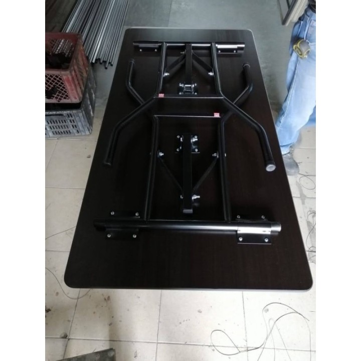 Mesa Plegable Auxiliar para Invitados Reuniones 60x120cm - MYP COMPANY