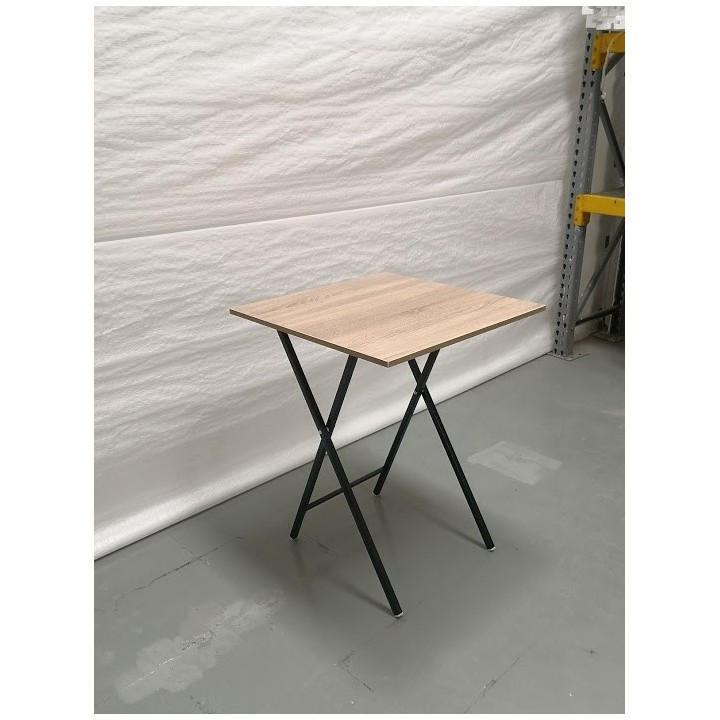 Mesa plegable para trabajo en casa 60x60 cm | MYP COMPANY