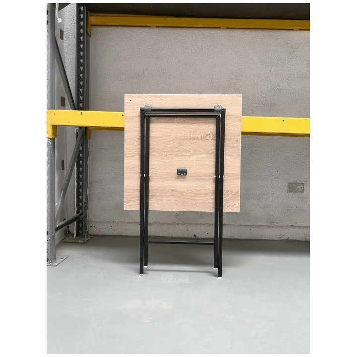 Mesa plegable para trabajo en casa 60x60 cm | MYP COMPANY