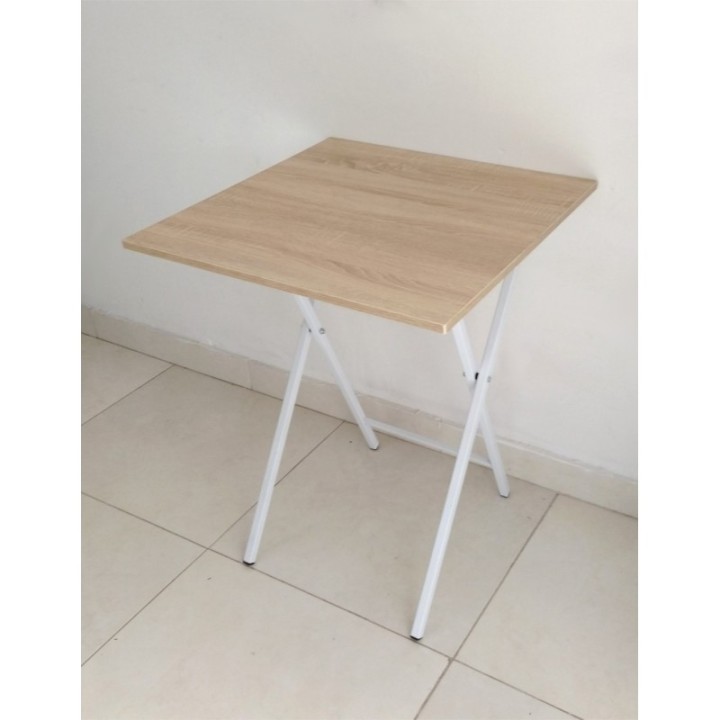 Mesa Escritorio Plegable Tabaquillo-Blanco 60x60x75 | MYP COMPANY
