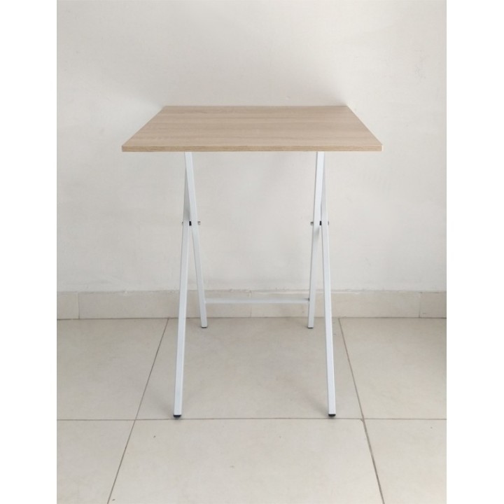 Mesa Escritorio Plegable Tabaquillo-Blanco 60x60x75 | MYP COMPANY