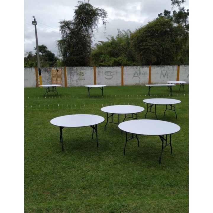 Juego par de patas plegables para mesa redonda de eventos 79cm x 75cm